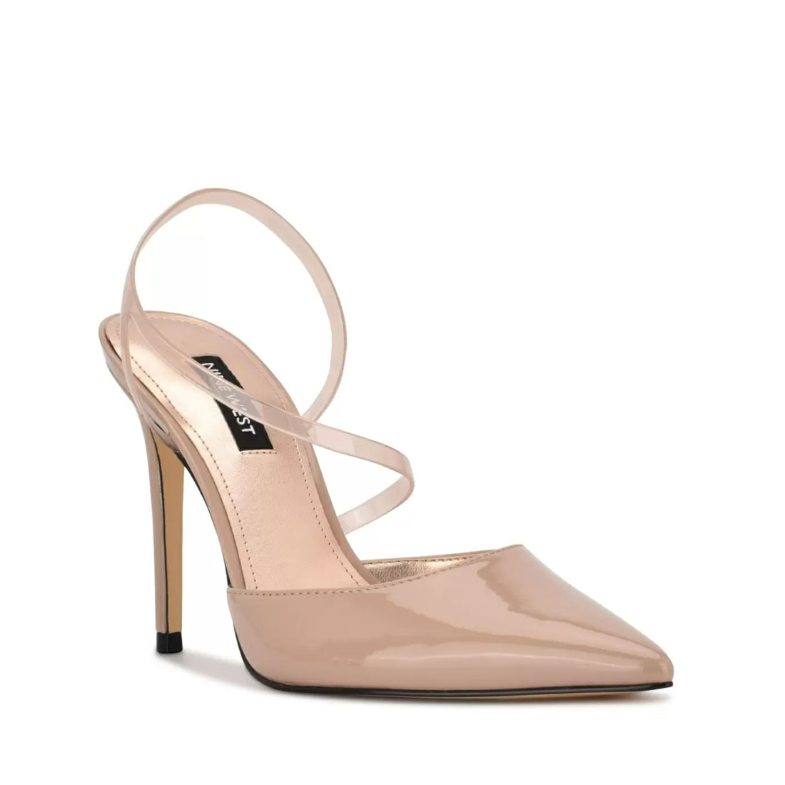 Fames3 Light Mauve Slip On Pointed Toe Stiletto Heel Fashion Pumps (Light Mauve, 10)